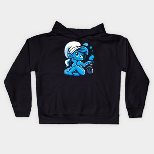 smurfette 3 Kids Hoodie